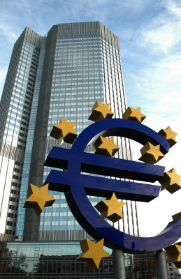 Eurosymbol in Frankfurt