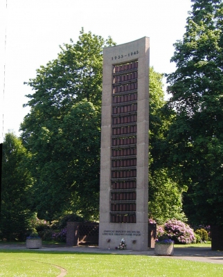 Mahnmal für die KZ-Opfer auf dem Ohlsdorfer Friedhof in Hamburg