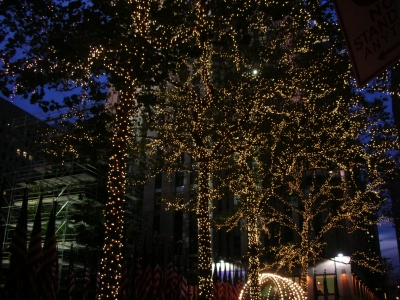 Weihnachten am Rockefeller Center