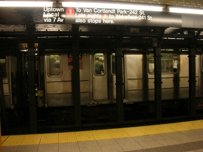 Metro in Manhattan