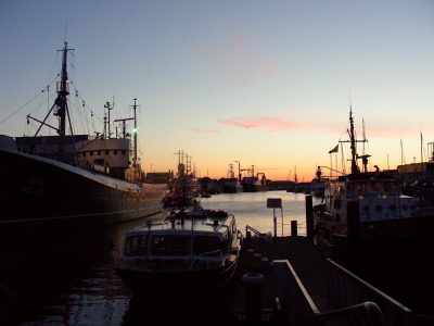 Abendstimmung im Hafen