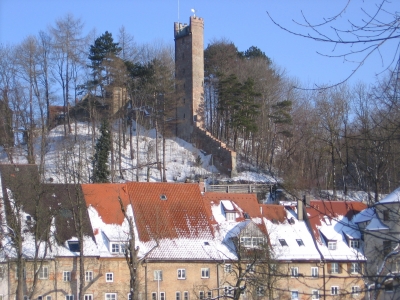 Landsberg mit Jungfernsprungturm
