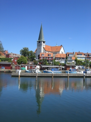 Roenne Hauptstadt von Bornholm