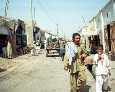 In der Stadt Herat in Afghanistan