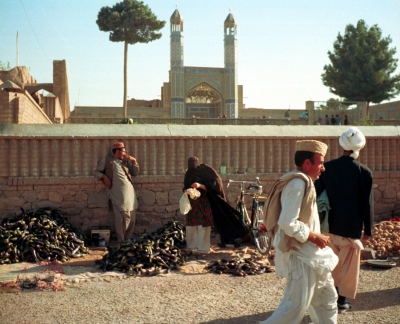 Ein Markt in Kandahar ( Afghanistan )