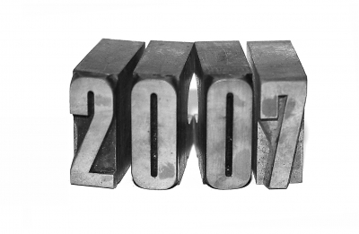 2007, Jahr, Zahl