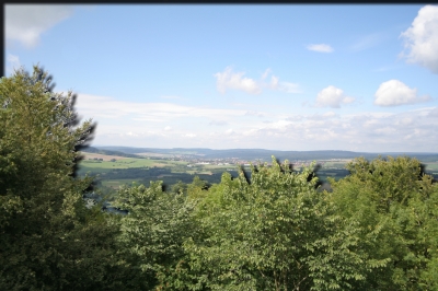 Blick von der Ruine Reichenbach, Collage II