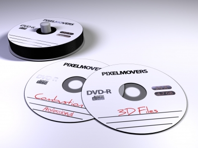 3D DVD Rohlinge