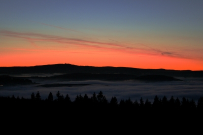 Über dem Nebelmeer