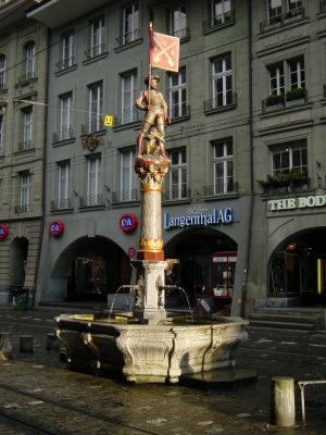 der Schützenbrunnen in Bern