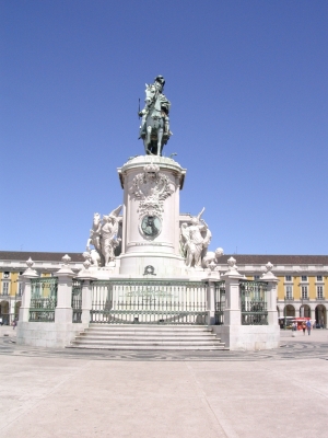 Lissabon Statue