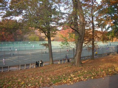 Tennis im Park