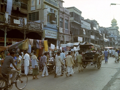 Eine Strasse in Rawalpindi ( Pakistan )