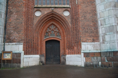Eingangsportal Marienkirche Stralsund