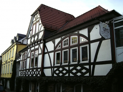 Gummersbach Fachwerkhaus seitlich