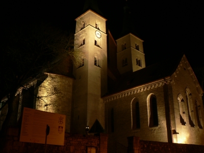 Nordhäuser Dom, bei Nacht!