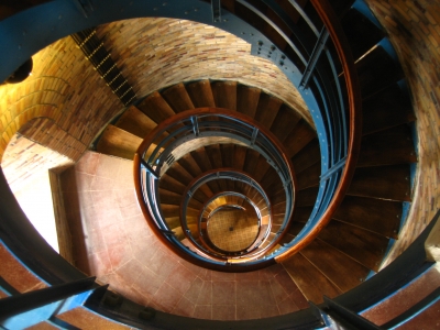 Leuchtturmtreppe