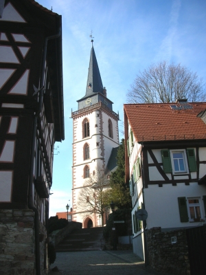 Altstadt mit Kirchturm