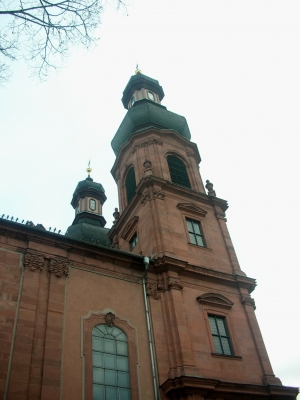 Kirchturm in Mainz