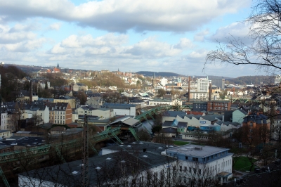 Blick auf Wuppertal