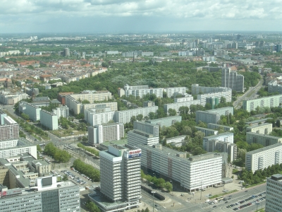 Blick aus dem Berliner Fernsehturm