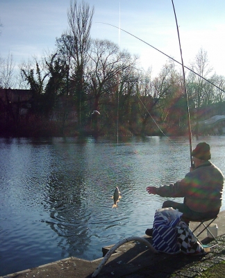 Angler im Glück