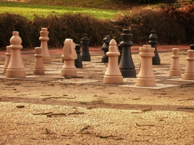 Freiluft Schach