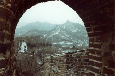 Die große Mauer in China