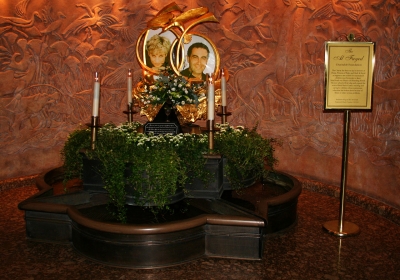 Princess Diana und Dodi Memorial im Harrods