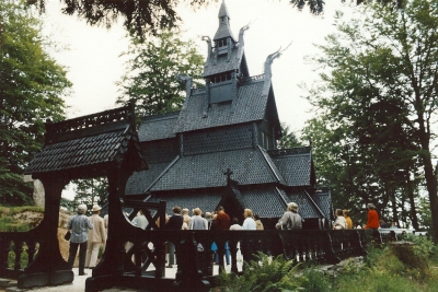 Original Fantoft Stabkirche 1982