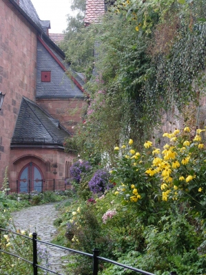 Kirchengarten in Marburg