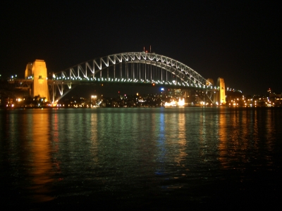 Harbour Bridge , Sydney , Australia