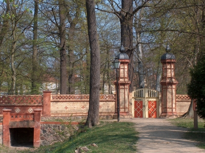Tempelgarten Mauer