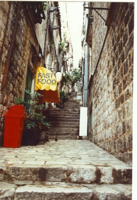 Gasse in Dubrovnic