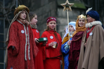 Sternsinger am Kölner Dom