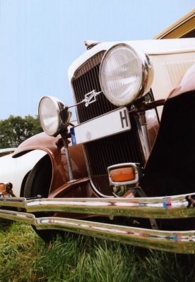 Ein alter Buick 1930 im Detail