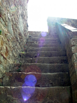 Die uralte Treppe ins Licht