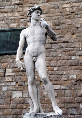 Michelangelo's David in Florenz