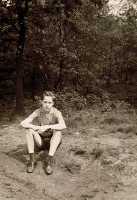 Peter im Jahre 1959
