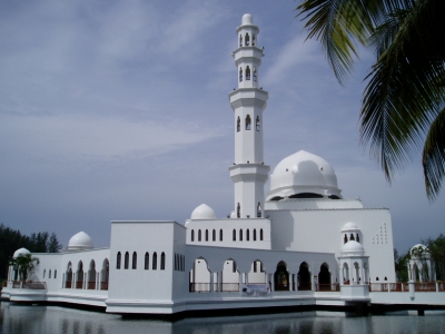 Schwimmende Moschee