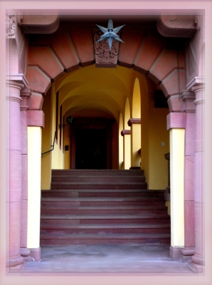 Schloss Vollrads / Eingangsportal zum Wohntrakt