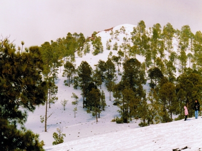 Schnee auf Teneriffa