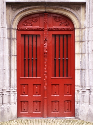 Die rote Tür