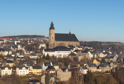 St. Wolfgangs Kirche in Schneeberg