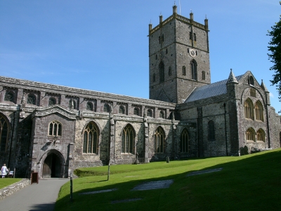 Kathedrale in St. David´s in Wales