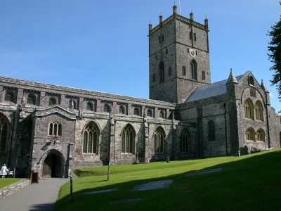 Kathedrale in St. David´s in Wales Kathedrale in St. David´s in Wales