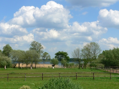 Himmel über der Müritz