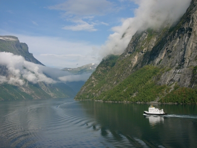 Geirangerfjord in Norwegen