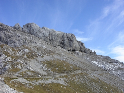 Panoramablick zum Karwendelgebirge