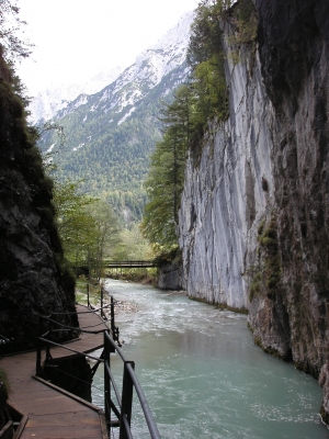 Leutatschklamm auf der deutschen Seite